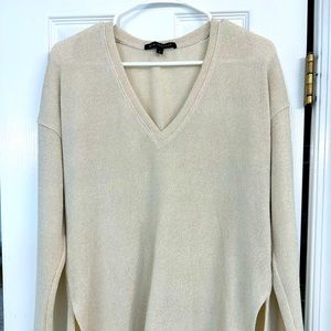 Shimmery Cream Sweater